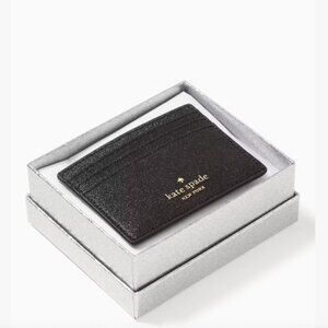 NIB - Kate Spade Shimmy Glitter Boxed Small Card Holder